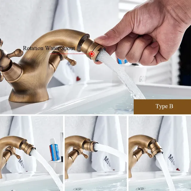 Robinet de douche de bidet antique – vue 4