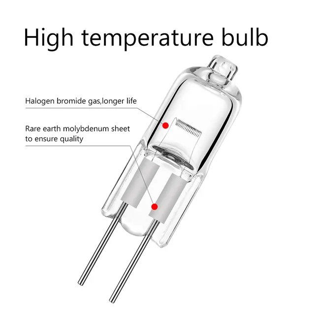 10X 12V G4 ampoule halogène 5W/10W/20W/35W/50W Super… – vue 4