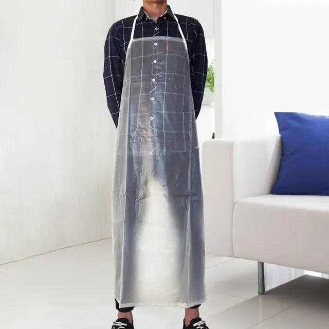 Tablier imperméable Transparent PVC tablier cuisine…