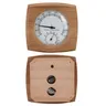 Thermohygrometre analogique mural bois cedre naturel… – vue 2