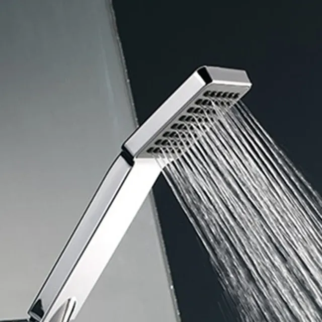 Pommeau de douche à main chromé poli – vue 6