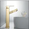 Mitigeur lavabo levier unique monotrou laiton or brossé… – vue 3