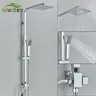 Ensemble de robinets de douche de salle de bains – vue 1