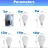 Ampoule LED lampes E27 B22 Lampada Lampe Bombilla… – vue 2