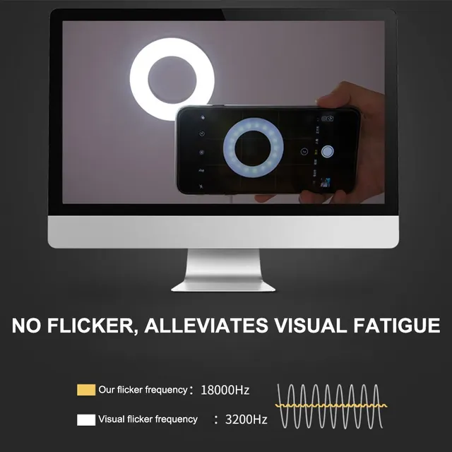 Lampe bureau LED rechargeable tactile réglable intensité… – vue 4