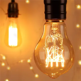 Dimmable 60W rétro 40W E27 A60 couleur blanc chaud A19 à incandescence…