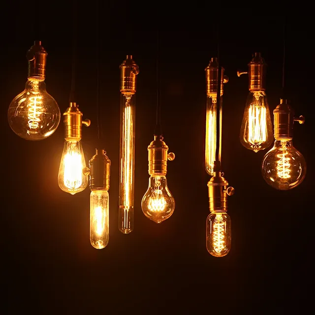 Ampoule rétro Edison à intensité variable E27 40W 110V… – vue 6