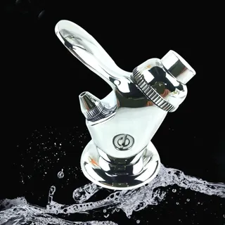 Robinet laiton massif sans plomb chromé monocommande poussoir…