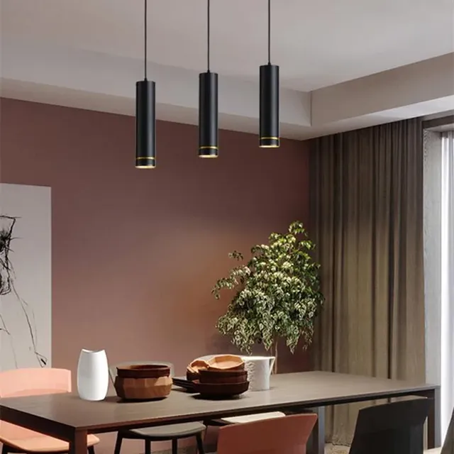 Dimmable LED 9W 12W COB lampes suspendues lampes à Tube… – vue 6
