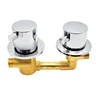 Robinet de douche thermostatique en laiton – vue 3