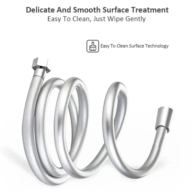 Tuyau flexible pour pommeau de douche en PVC – vue 2
