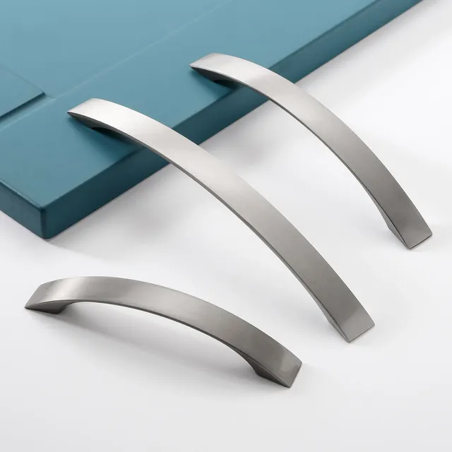 Poignée meuble aluminium brossé inoxydable moderne… – vue 3
