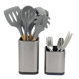 Organisateur de cuisine porte-ustensiles de cuisine pour comptoir grand organisateur de rangement d&rsquo;ustensiles de cuisine pour spatule cuillère ustensiles Cock