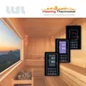 Thermostat numérique mural sauna programmable minuterie… – vue 3