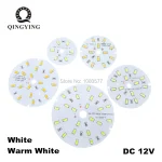 5 pièces DC 12V 3W 5W 7W 9W 12W 15W 30W 45W SMD5730 plaque de lampe pas besoin de pilote connecter la Source de lumière blanc/blanc chaud panneau de lampe