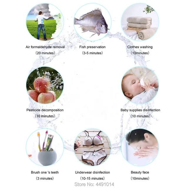 Purificateur eau ozone 300mg générateur ozoniseur… – vue 4