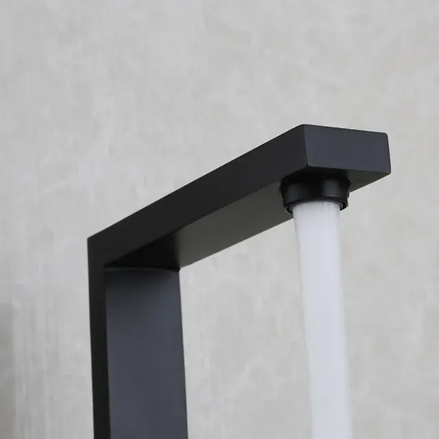 Robinet de lavabo à Double poignée en laiton massif 100% – vue 4