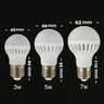 Ampoule Led E27 B22 220V 110V 3W 5W 7W 9W 12W – vue 3