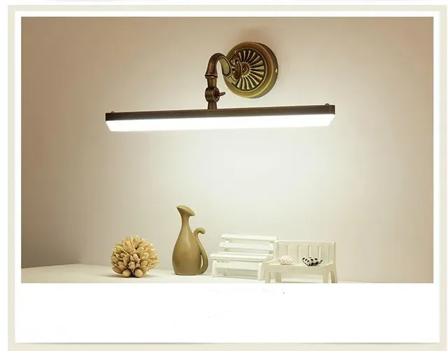 Applique Murale Miroir Moderne en Laiton – vue 3