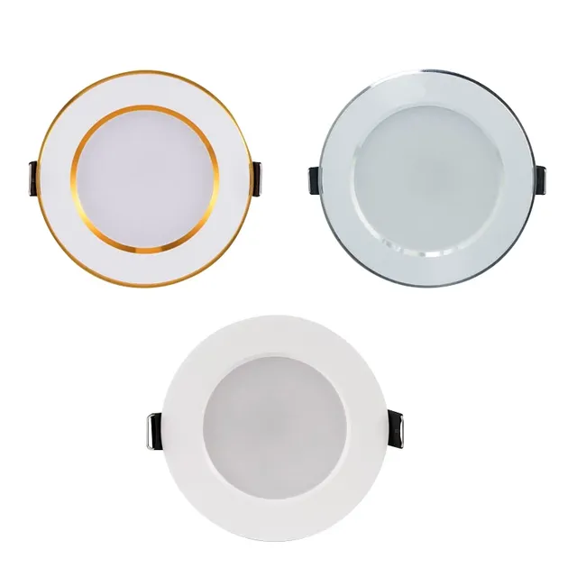 LED Downlight 3W 5W 7W 9W 12W 15W lampe encastrée ronde… – vue 4