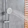 Colonne douche thermostatique mitigeur mural chromé… – vue 4