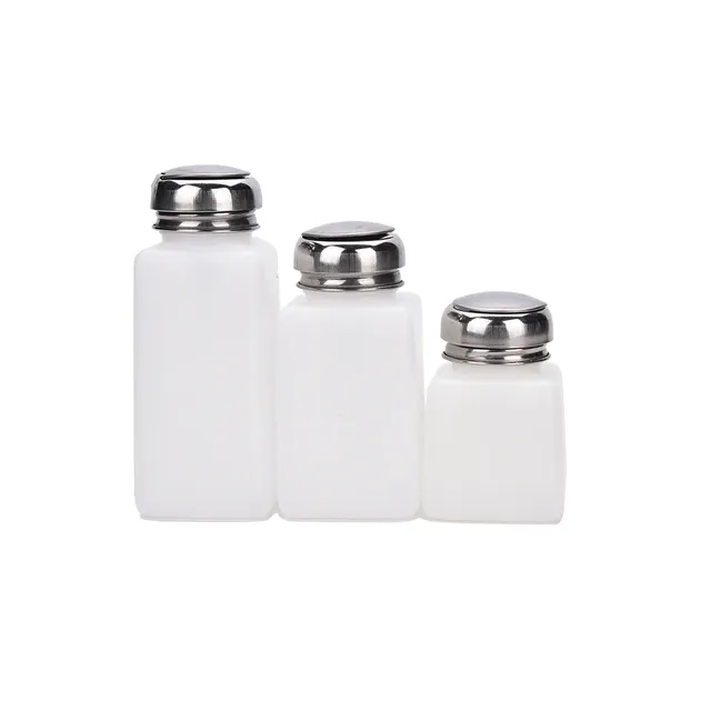 Bouteille pompe dissolvant vernis ongles plastique blanc…