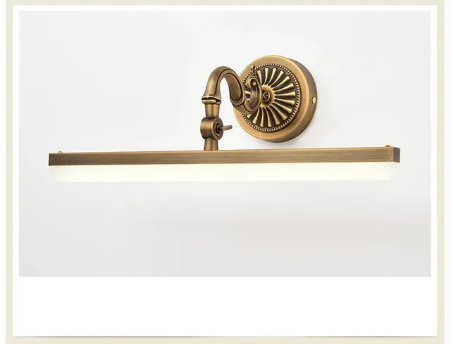 Applique Murale Miroir Moderne en Laiton – vue 2