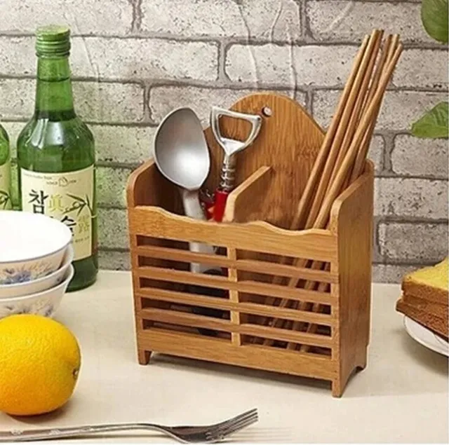 Accessoires de cuisine bambou baguettes panier