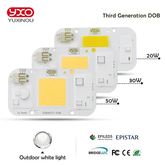 Projecteur SMD COB AC 220V DOB – vue 6