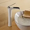 Robinets de lavabo Robinet de salle de bains blanc… – vue 3