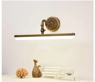 Applique Murale Miroir Moderne en Laiton