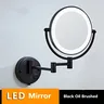 IQUE Mirror-Miroir de maquillage pliant à LED – vue 5