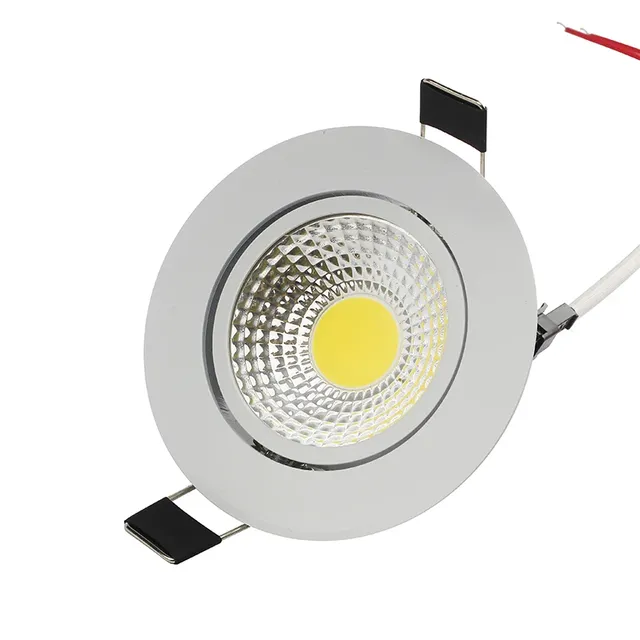 Super lumineux Dimmable Led Downlight COB lampe 3w 5w 7w… – vue 3