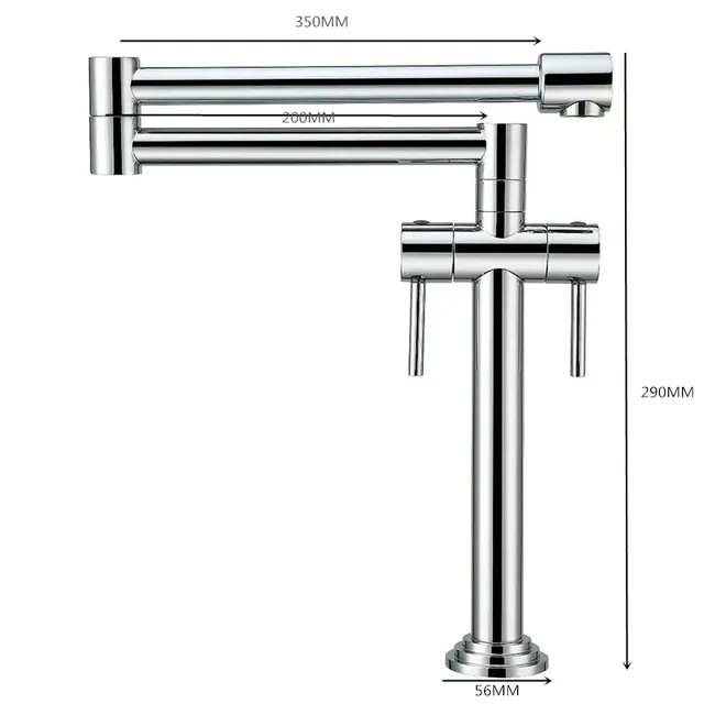 Grue en laiton massif pliable – vue 5