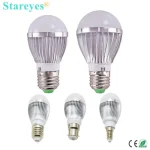 1 pièce Dimmable Bubble Ball Ampoule AC85-265V 5W 4W 3W E14 inda B22 GU10 Globe light LED droplight Ampoule LED Lampe LED éclairage