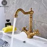 Robinet de centre commercial en laiton antique monté sur… – vue 2