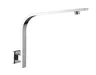 Laiton GOOSENECK carré noir ou gris canon ou chrome… – vue 3