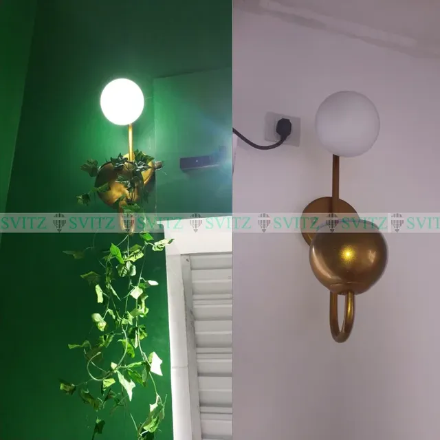 Applique murale nordique moderne en forme de miroir – vue 4