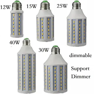 Ampoule de maïs à intensité variable pour budgétaire
