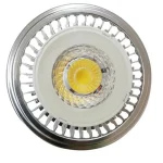 Spot Lumineux LED Encastrable avec Technologie COB, Haute Puissance, Éclairage d&rsquo;Nik, 10/15W, AR111, QR111, G53, 12/110/220V