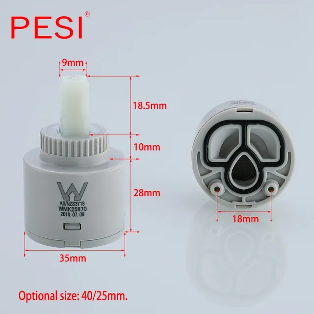Accessoires de robinet mitigeur de robinet à cartouche… – vue 3