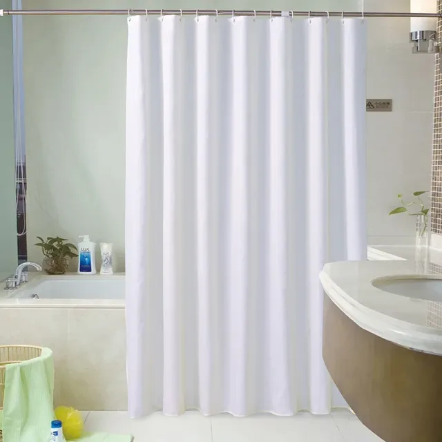 Rideaux de douche blancs imperméables épais solides…