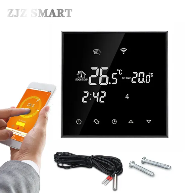 Thermostat à écran tactile professionnel WiFi