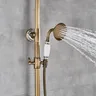 Ensemble de robinets de salle de bains et douche en laiton – vue 3