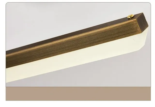 Applique Murale Miroir Moderne en Laiton – vue 4