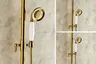 Pommeau de douche à main en laiton finition or PVD-TI – vue 4