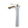 Robinets de lavabo robinet de salle de bains blanc… – vue 4