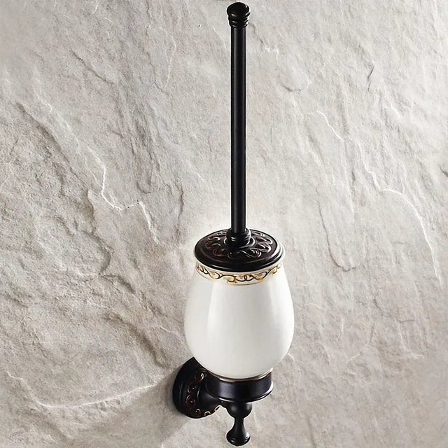 Ensemble de quincaillerie de bain mural noir moderne – vue 5