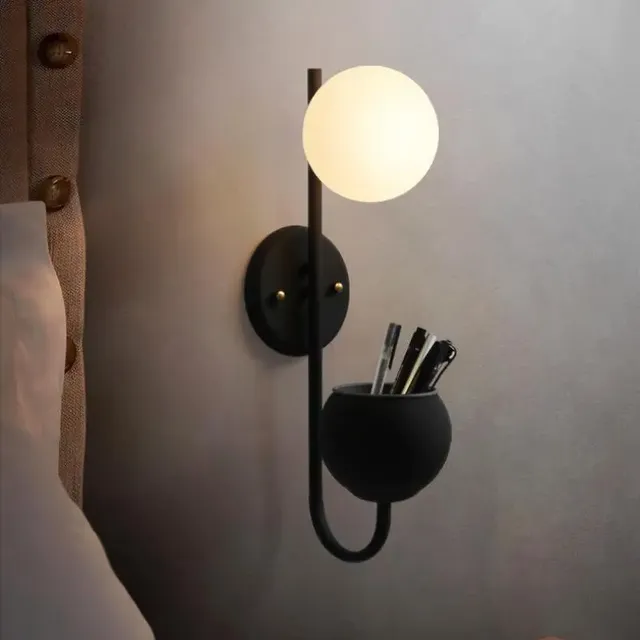 Applique murale nordique moderne en forme de miroir – vue 2