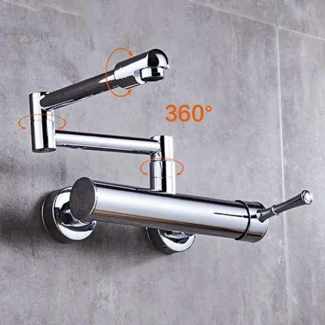 Robinet mitigeur mural de cuisine – vue 2